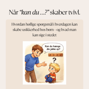Mini-guide: Når “kan du...?” skaber tvivl